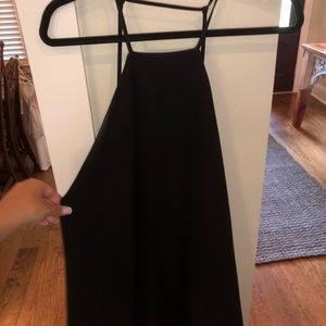 Black strappy Tobi dress
